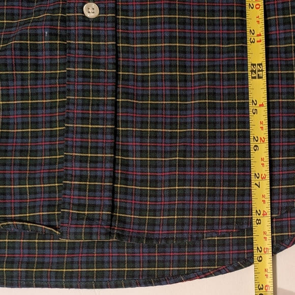 Ralph Lauren Men's Tartan Plaid Long Sleeve Shirt Small - Picture 13 of 16